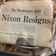 The writer’s undelivered copy of the August 9, 1974 edition of The Washington Post